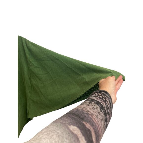 New York & Co. Micro Suede Perforated Top with Dolman Sleeves Size XL - Picture 3 of 7